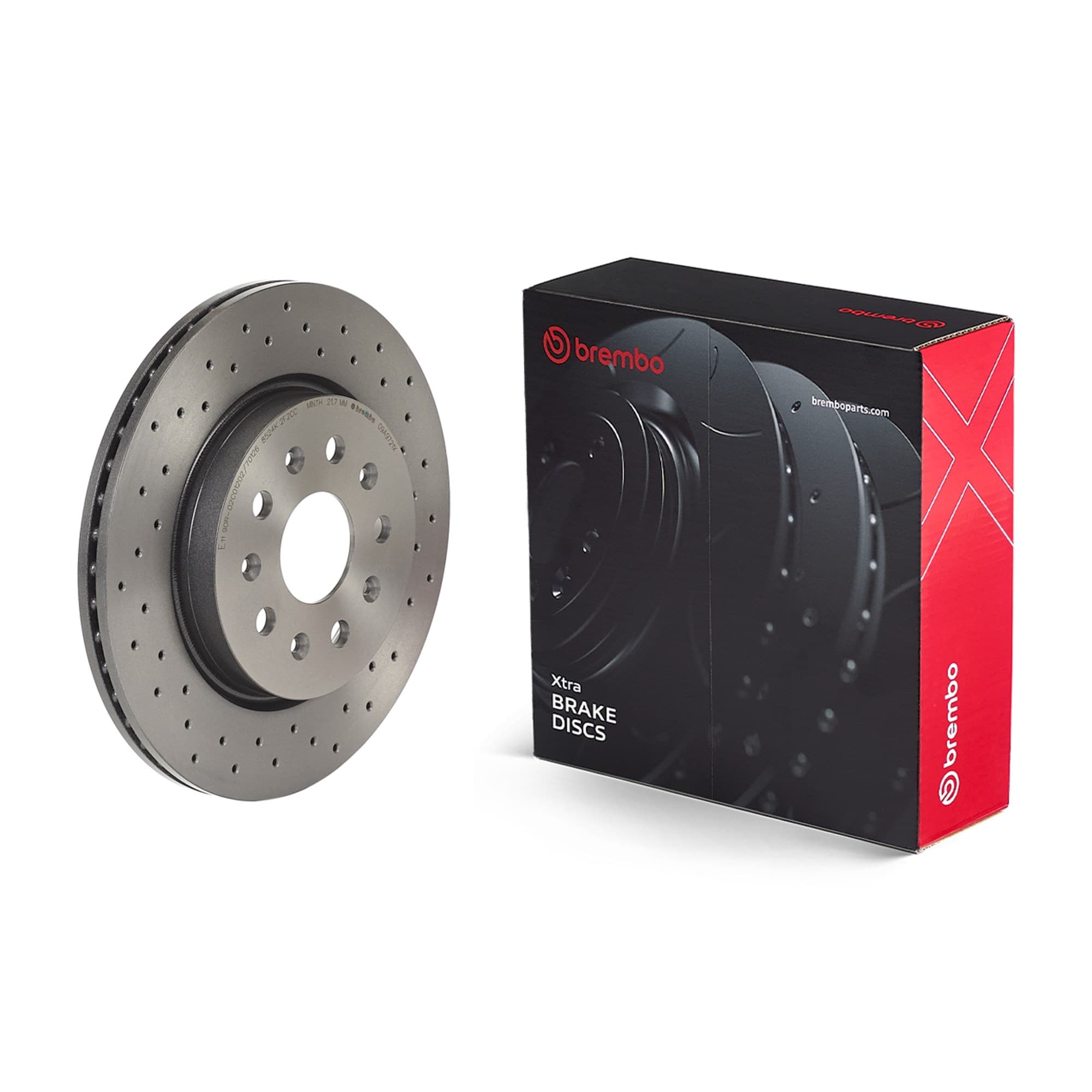 BREMBO Brzdový kotúč 09.A972.1X 1