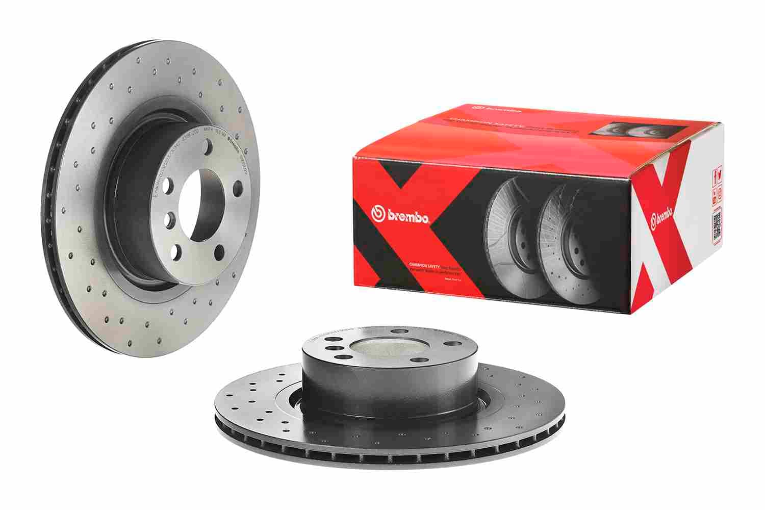 BREMBO Brzdový kotúč 09B5691X 1