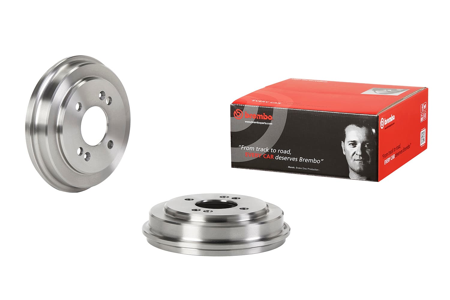 BREMBO Brzdový bubon 14E96810 1