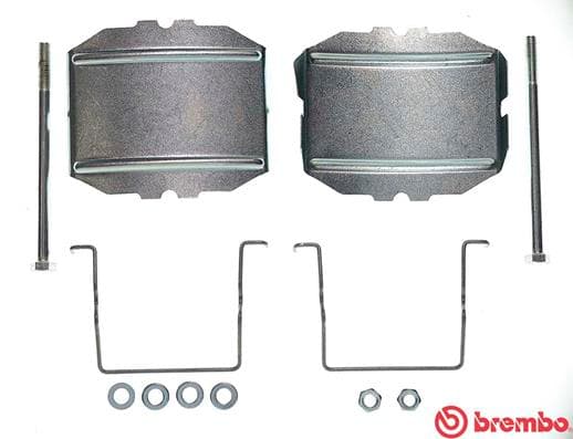 BREMBO Sada prísluženstva obloženia kotúčovej brzdy A02232 1
