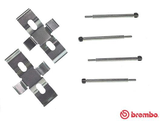BREMBO Sada prísluženstva obloženia kotúčovej brzdy A02273 1
