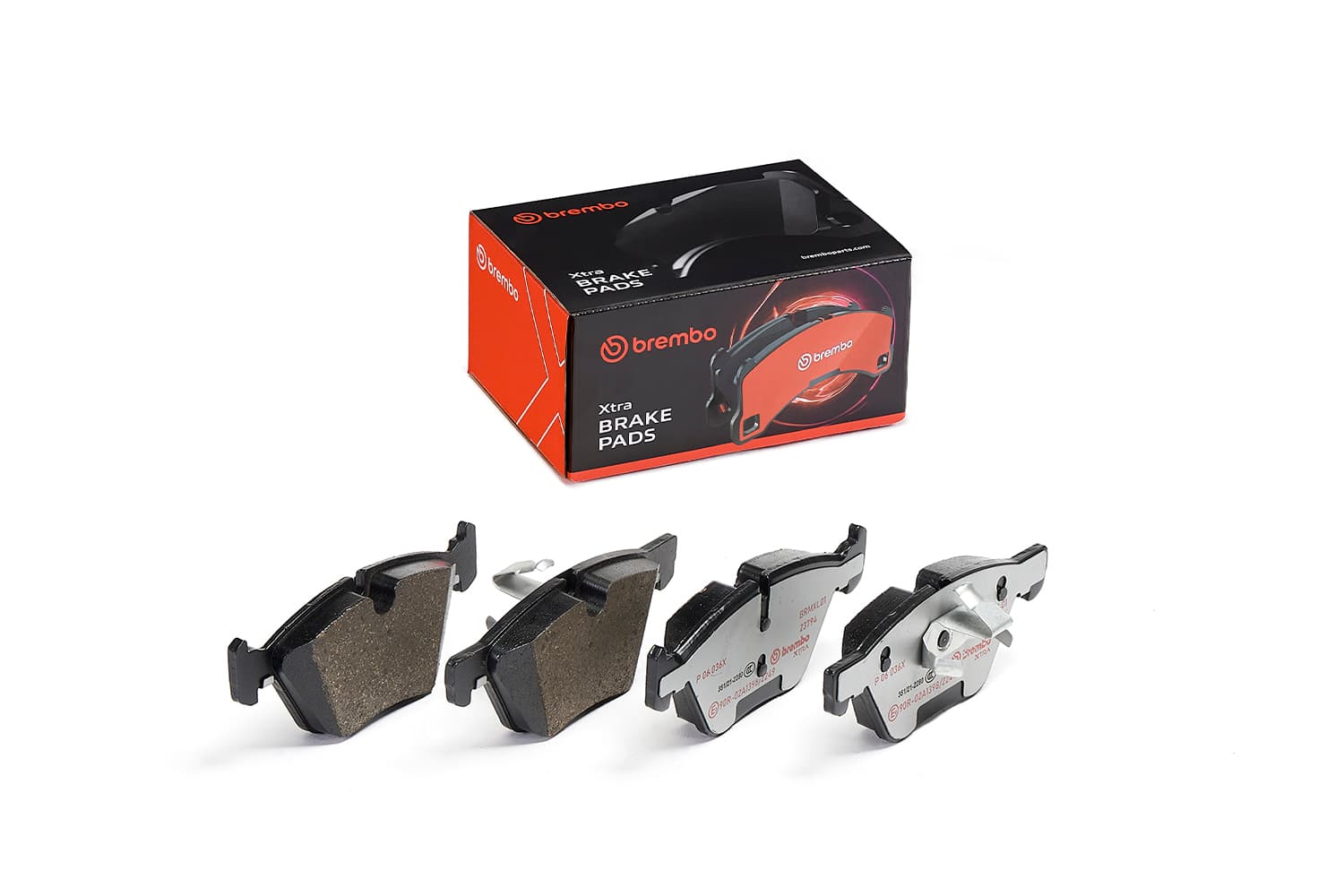 BREMBO Sada brzdových platničiek kotúčovej brzdy P06036X 1