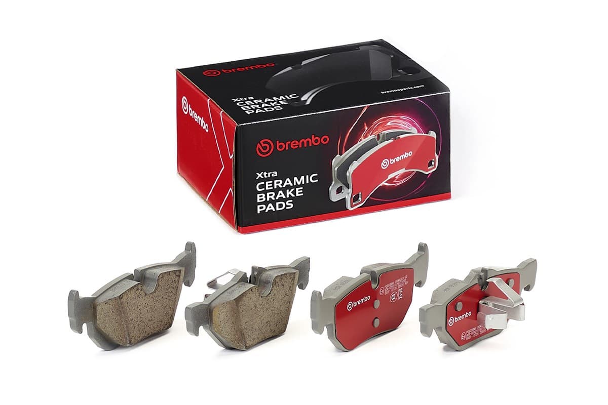 BREMBO Sada brzdových platničiek kotúčovej brzdy P06038NX 1