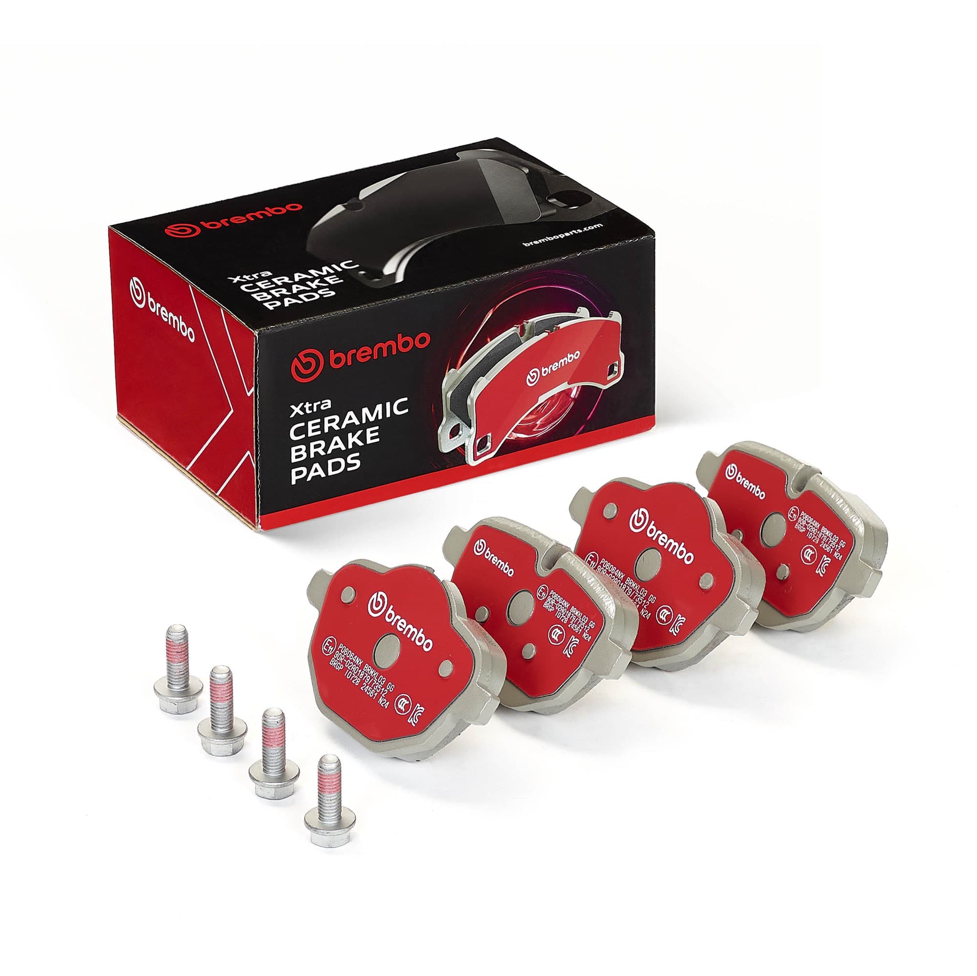 BREMBO Sada brzdových platničiek kotúčovej brzdy P06064NX 1