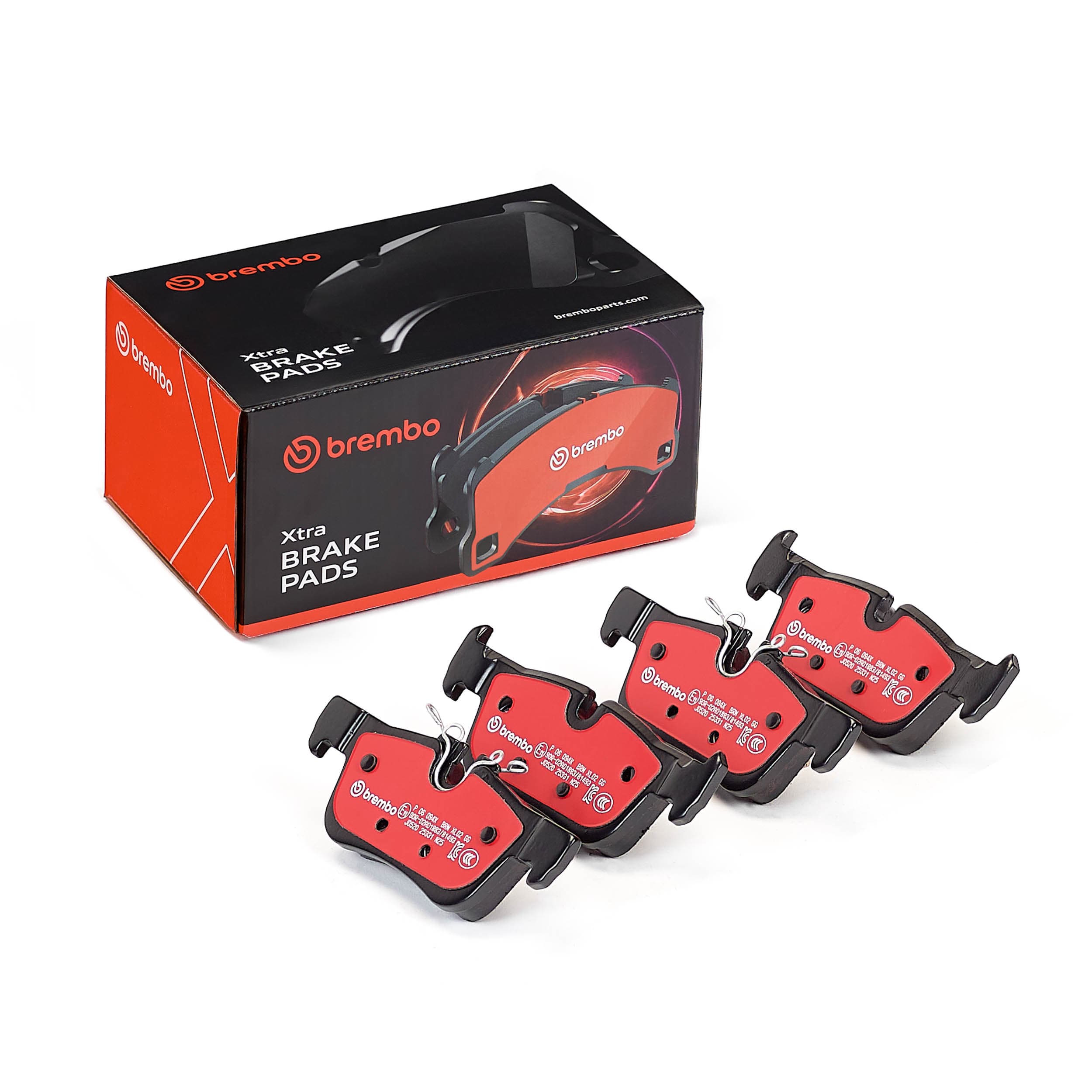 BREMBO Sada brzdových platničiek kotúčovej brzdy P 06 094X 1