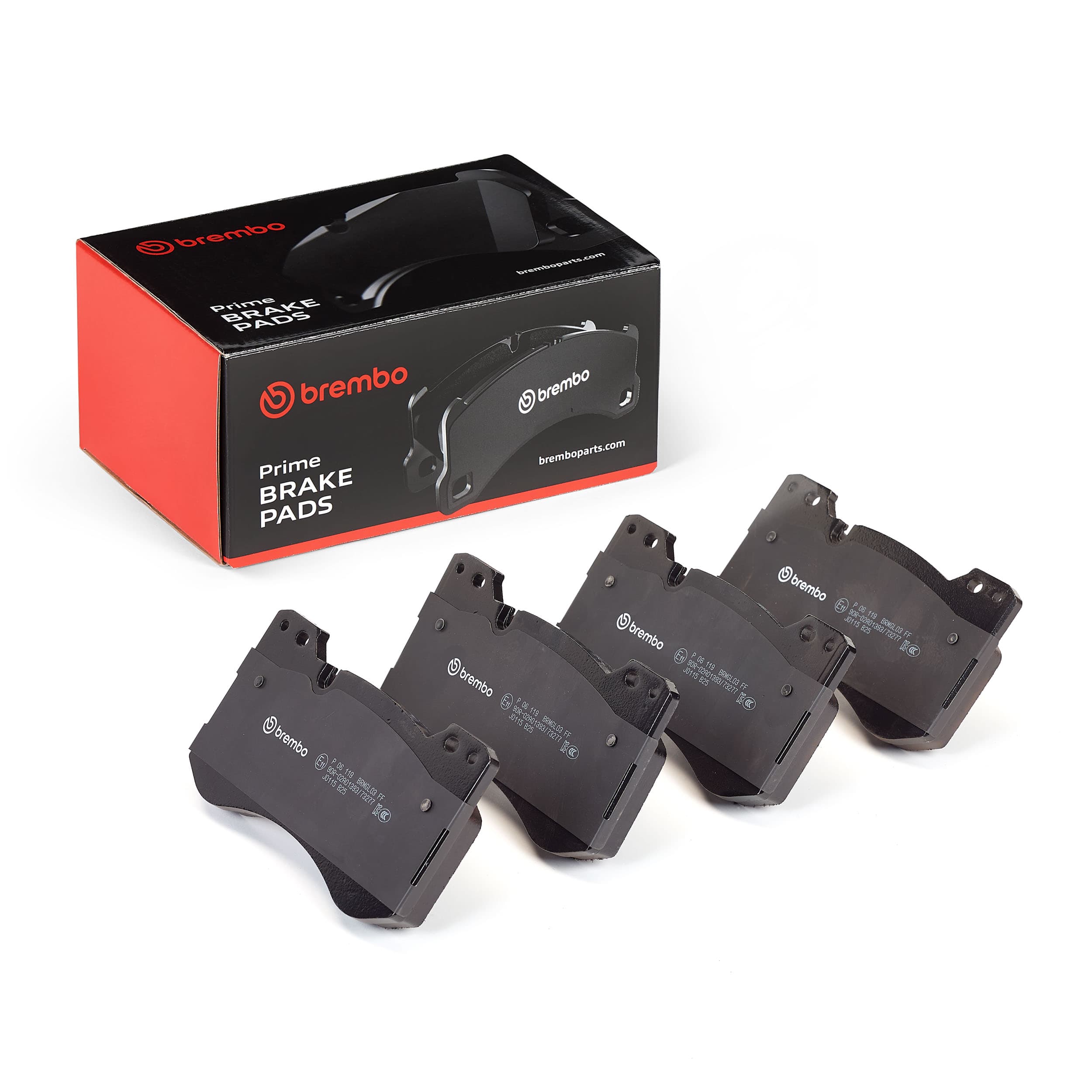 BREMBO Sada brzdových platničiek kotúčovej brzdy P 06 119 1