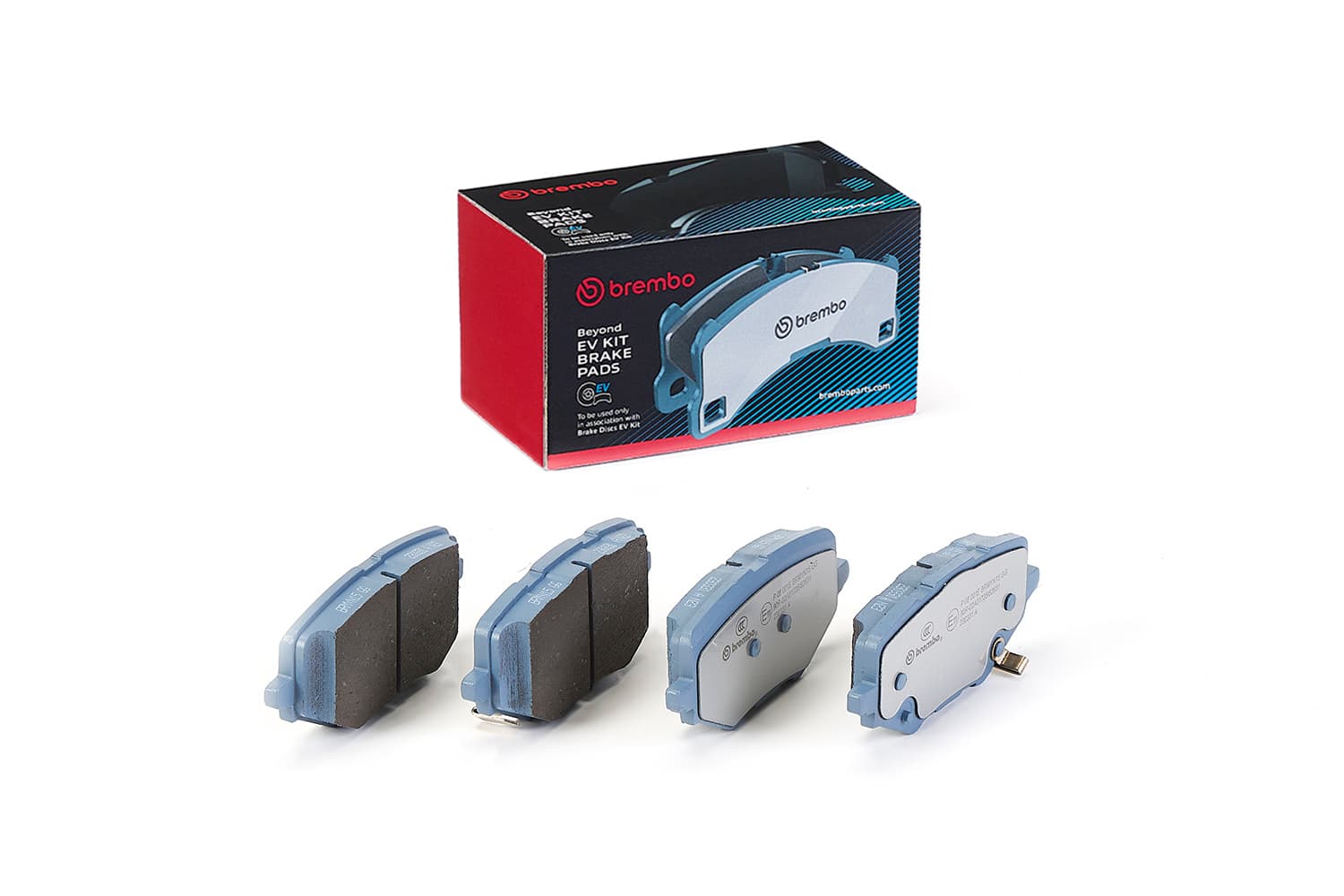 BREMBO Sada brzdových platničiek kotúčovej brzdy P08001E 1