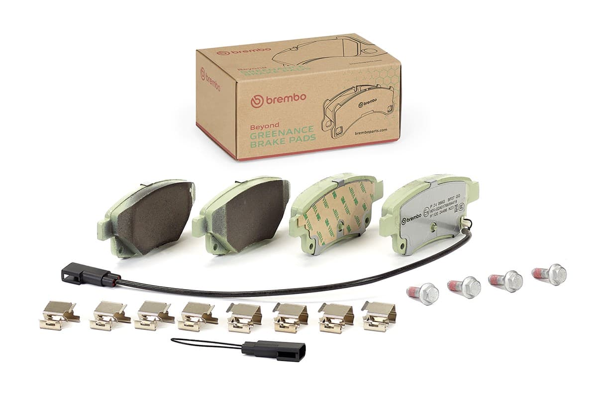 BREMBO Sada brzdových platničiek kotúčovej brzdy P 24 066G 1