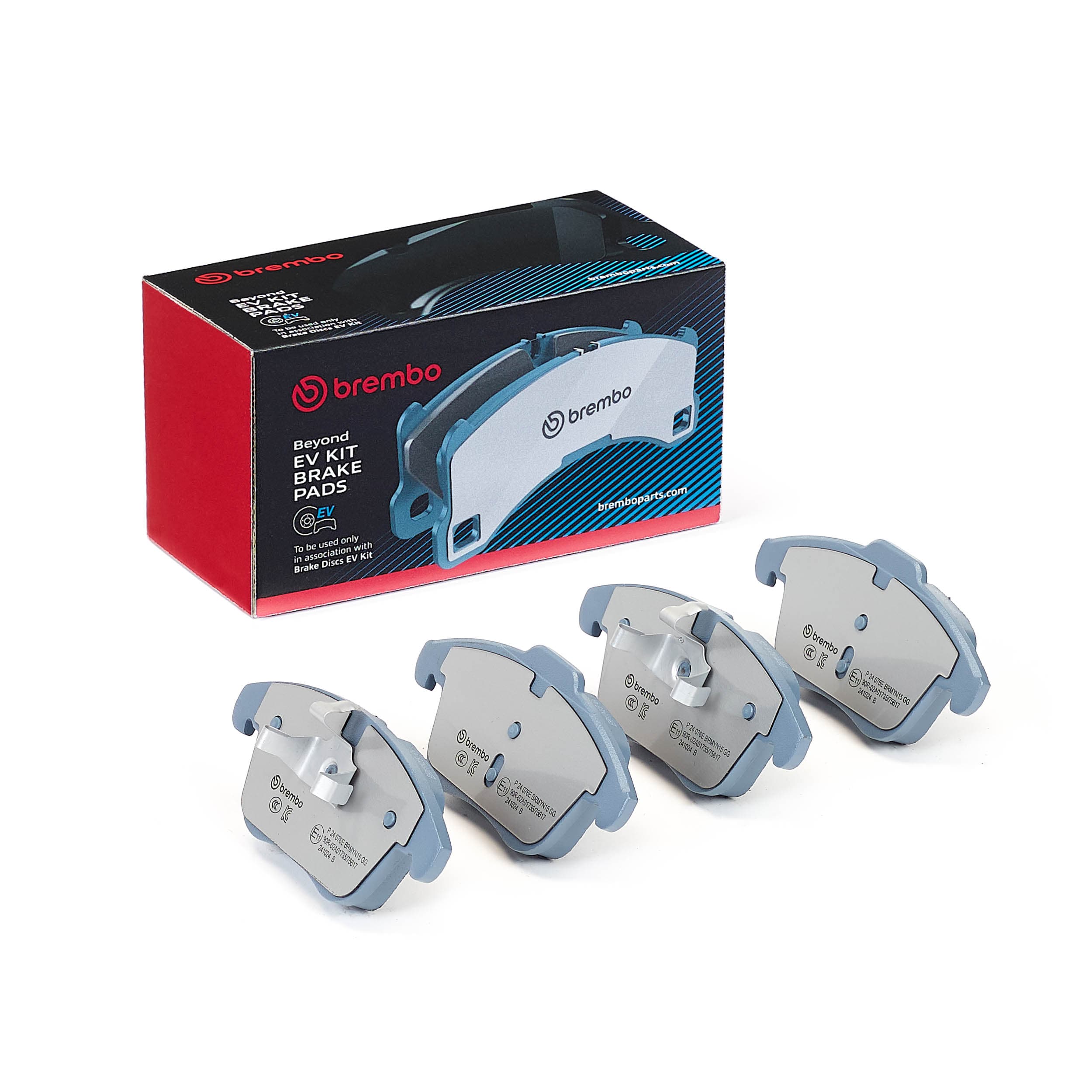BREMBO Sada brzdových platničiek kotúčovej brzdy P 24 076E 1