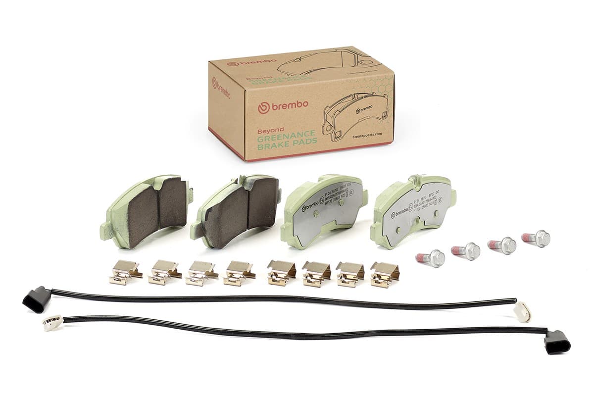 BREMBO Sada brzdových platničiek kotúčovej brzdy P 24 187G 1