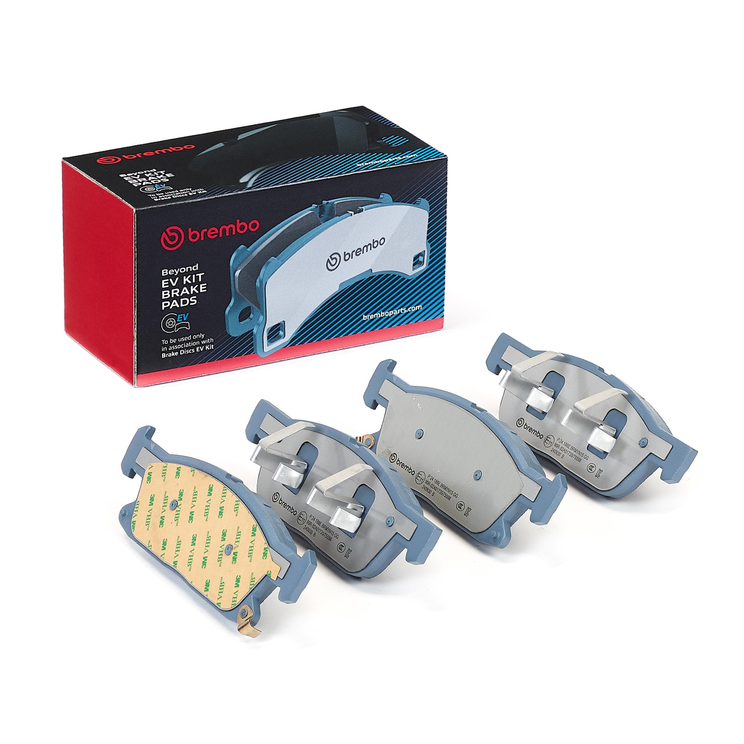 BREMBO Sada brzdových platničiek kotúčovej brzdy P 24 188E 1