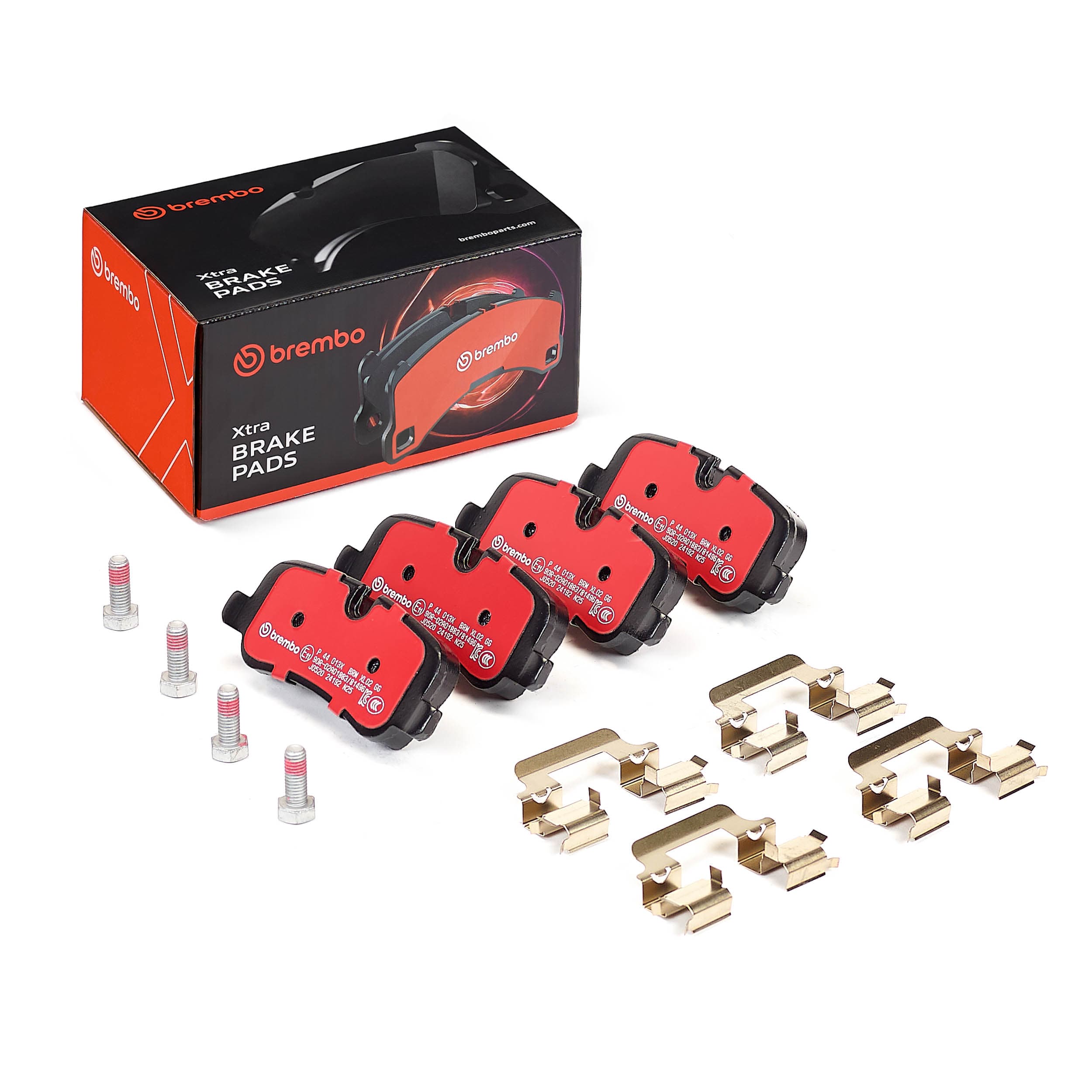 BREMBO Sada brzdových platničiek kotúčovej brzdy P 44 013X 1