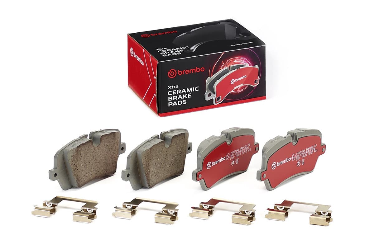 BREMBO Sada brzdových platničiek kotúčovej brzdy P44021NX 1