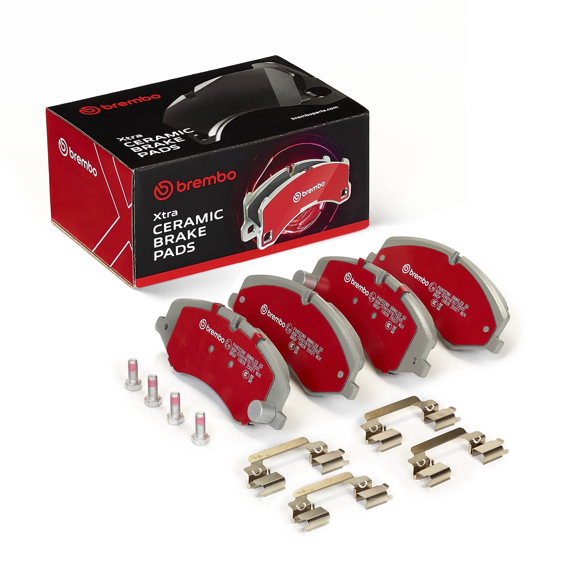 BREMBO Sada brzdových platničiek kotúčovej brzdy P44022NX 1