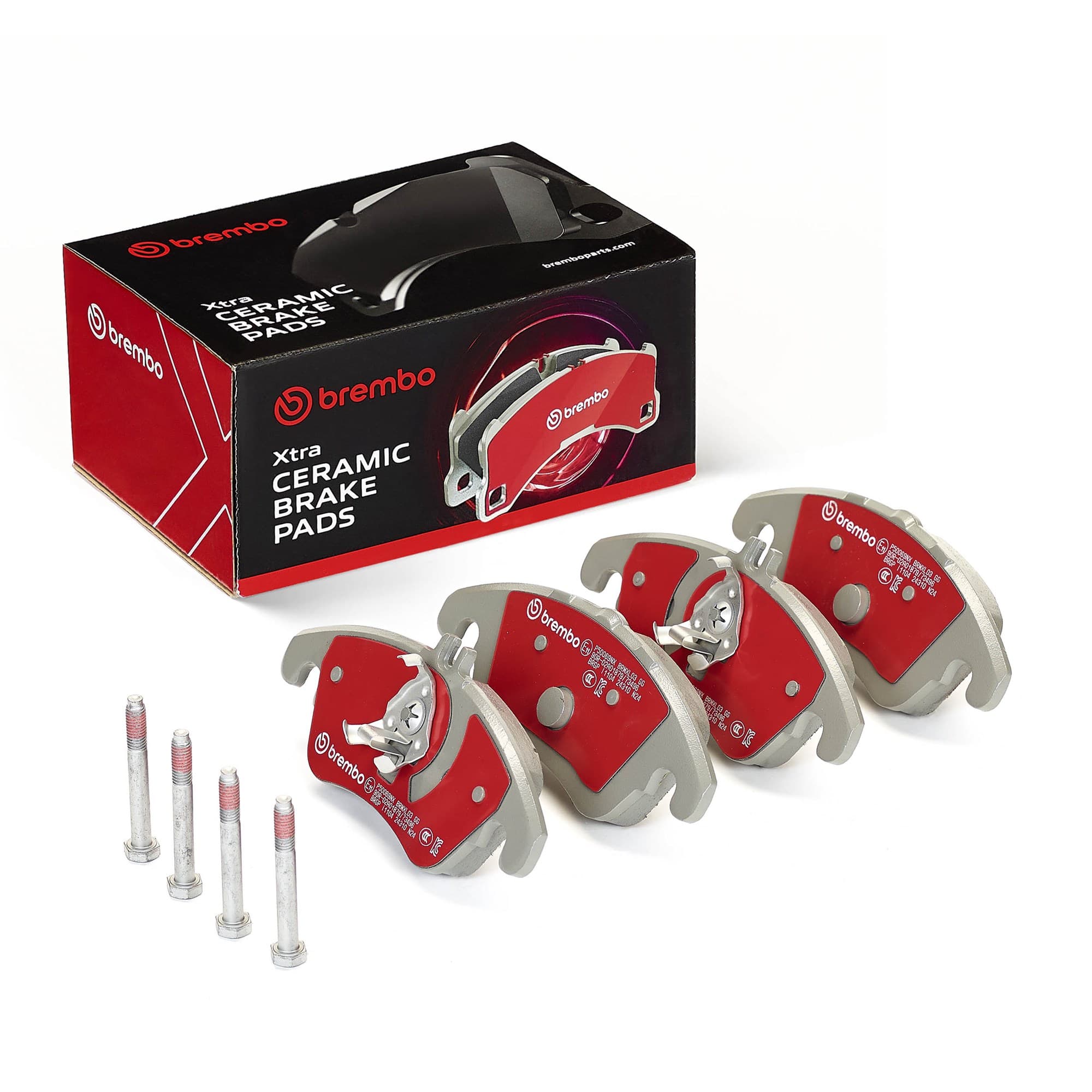 BREMBO Sada brzdových platničiek kotúčovej brzdy P50069NX 1