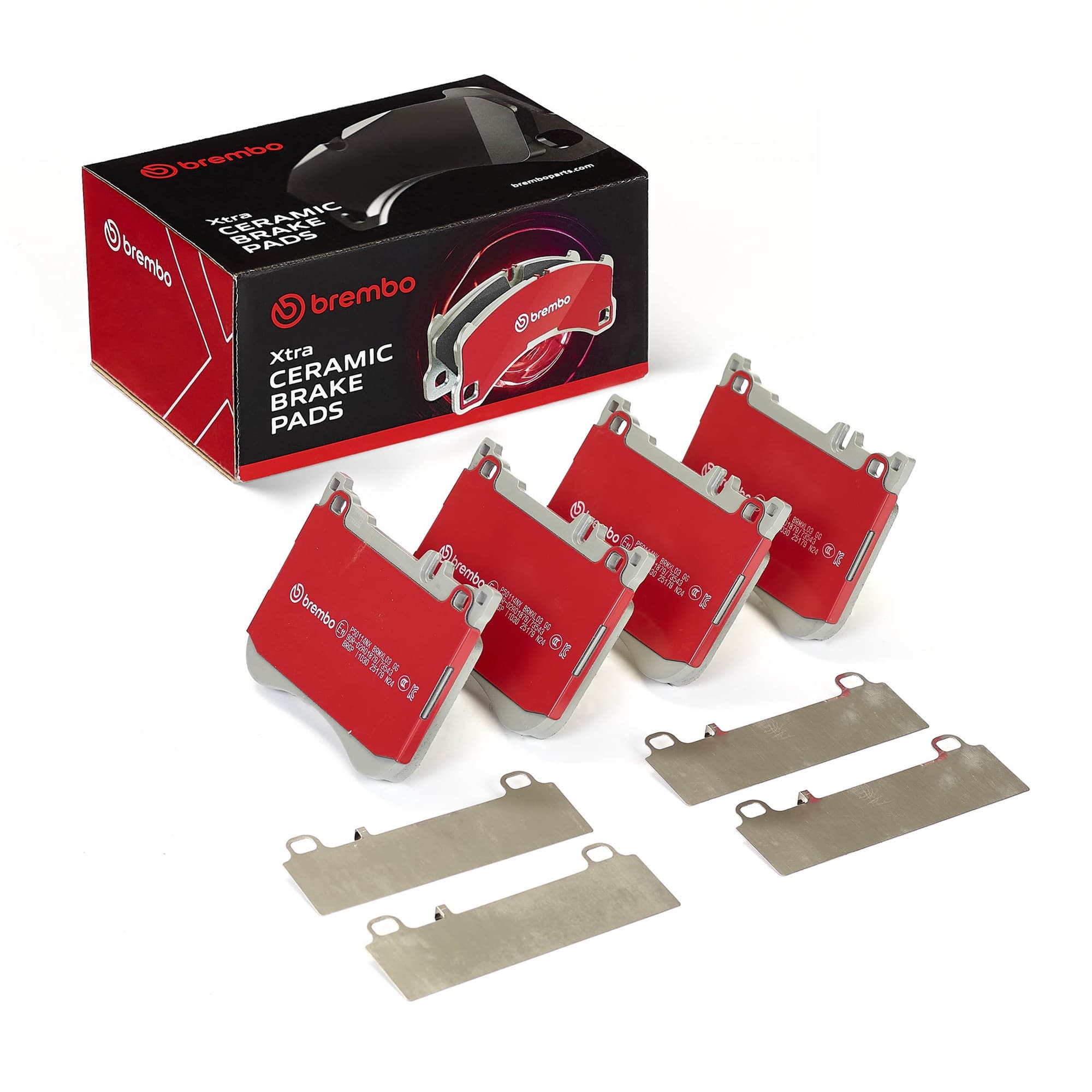 BREMBO Sada brzdových platničiek kotúčovej brzdy P50114NX 1