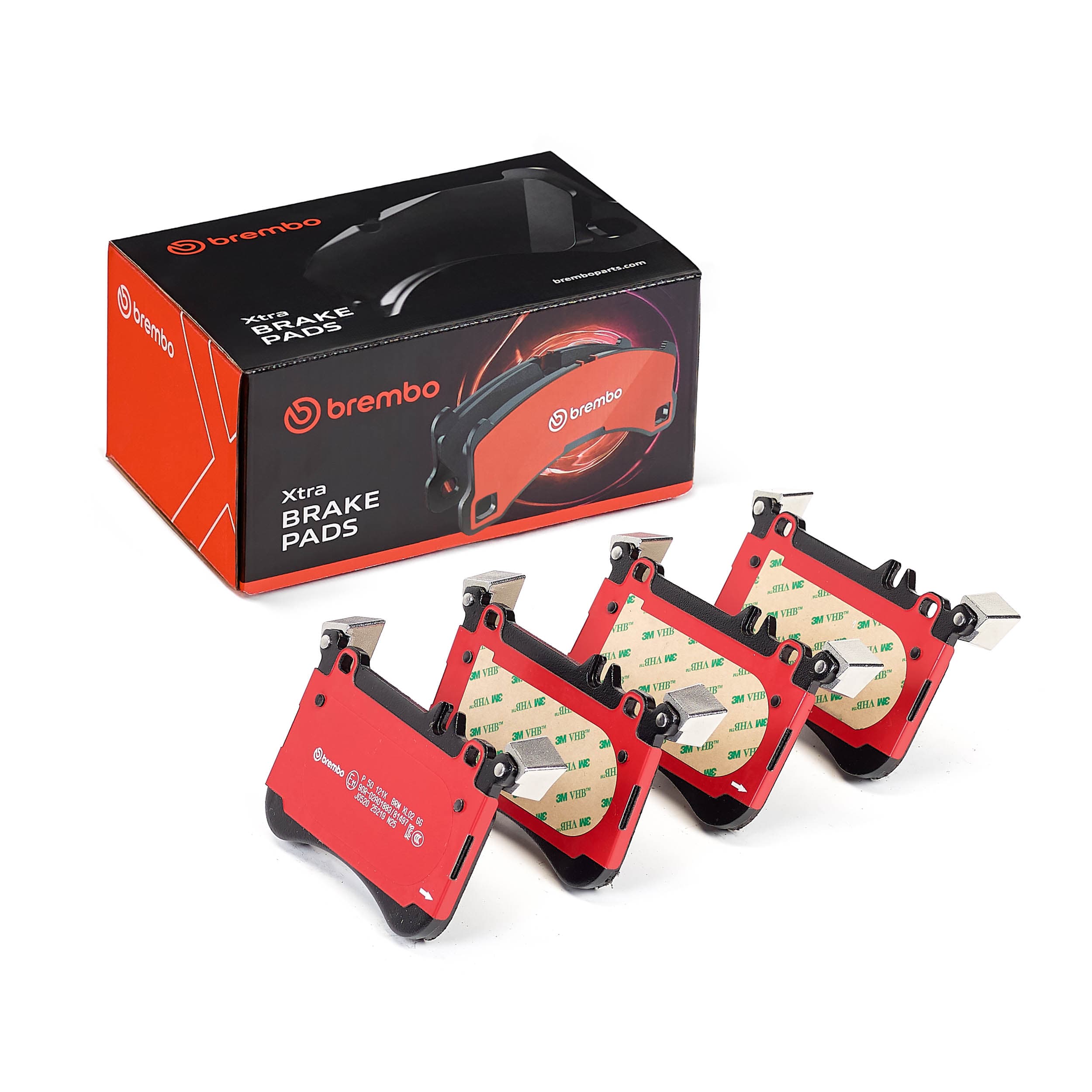 BREMBO Sada brzdových platničiek kotúčovej brzdy P 50 121X 1