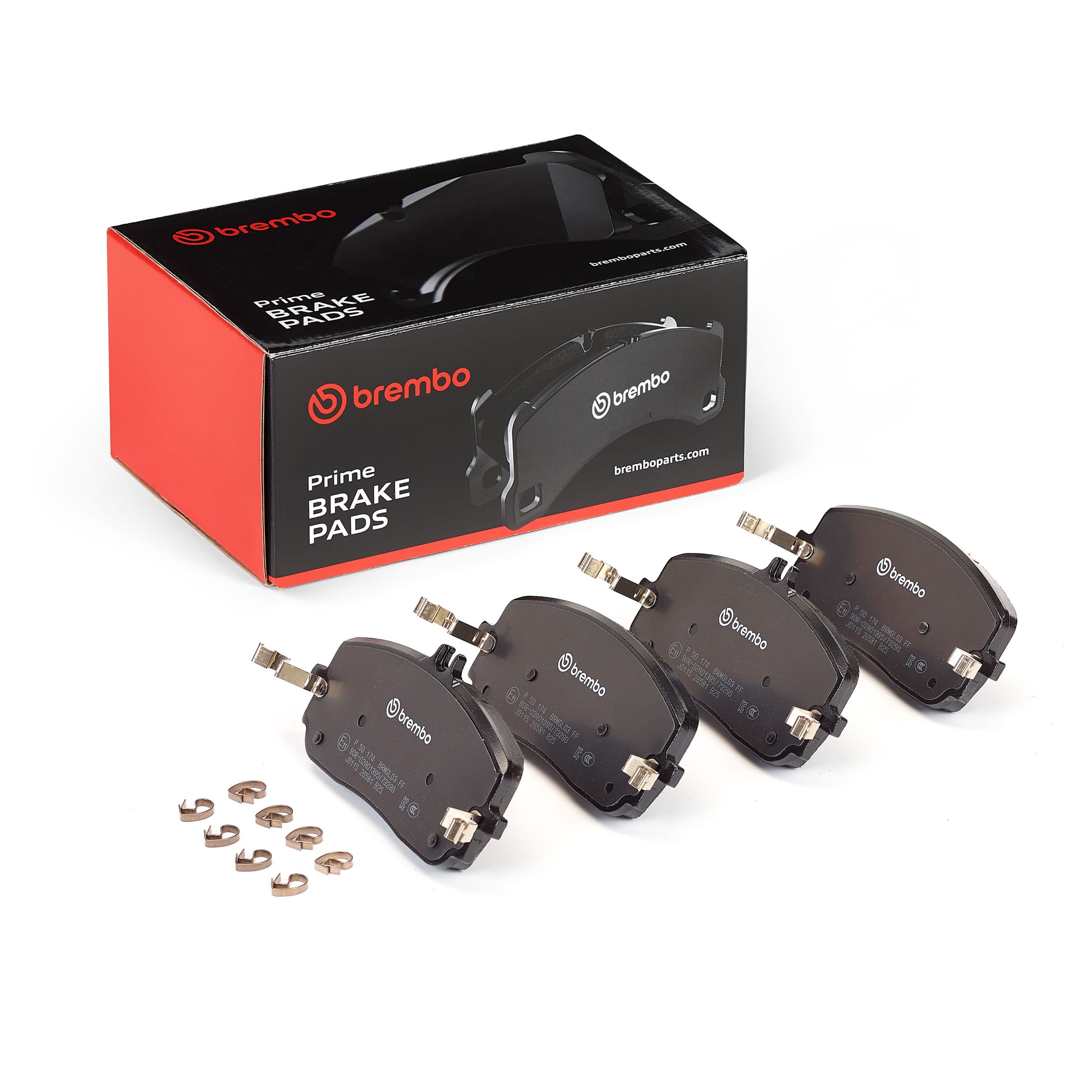 BREMBO Sada brzdových platničiek kotúčovej brzdy P 50 174 1