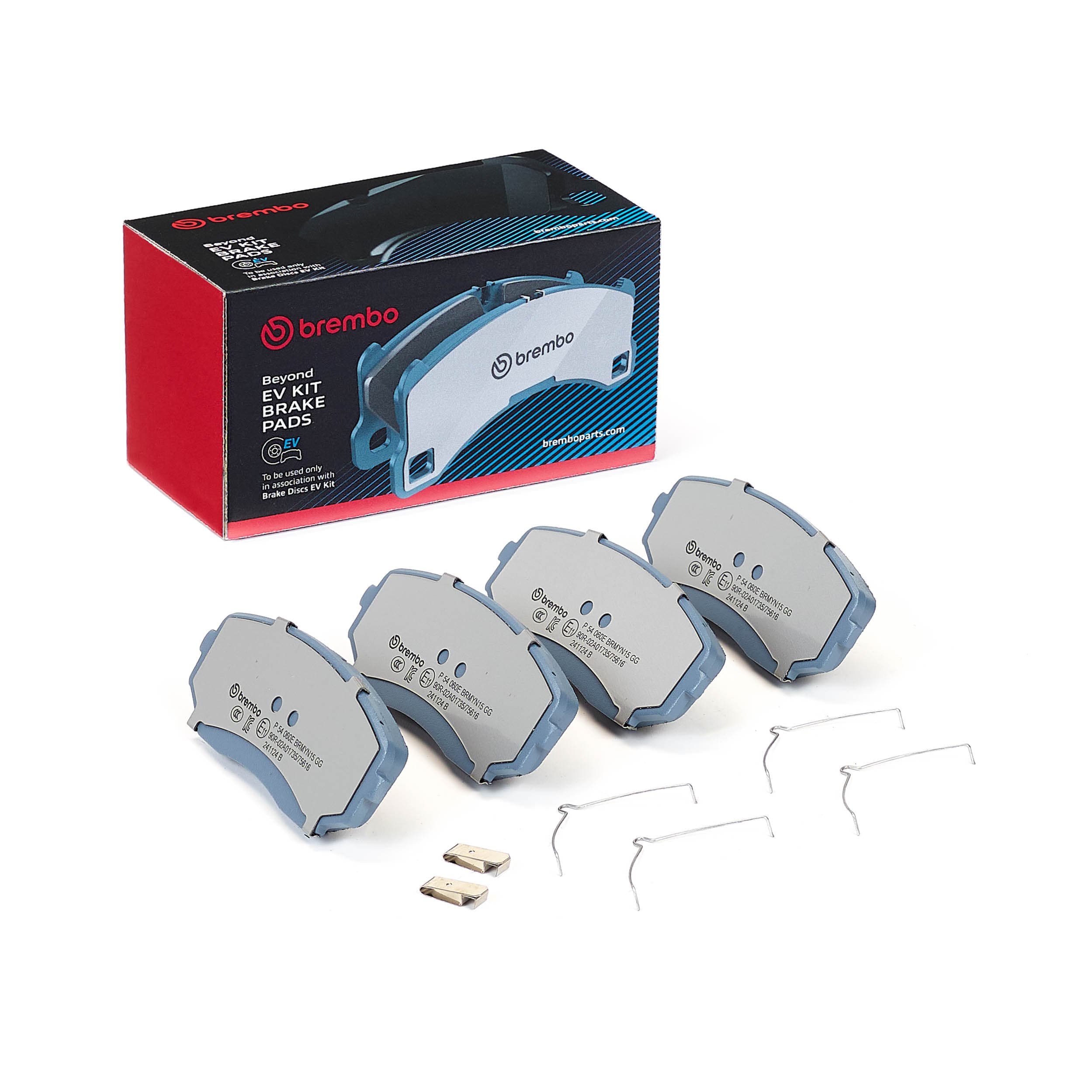 BREMBO Sada brzdových platničiek kotúčovej brzdy P 54 060E 1