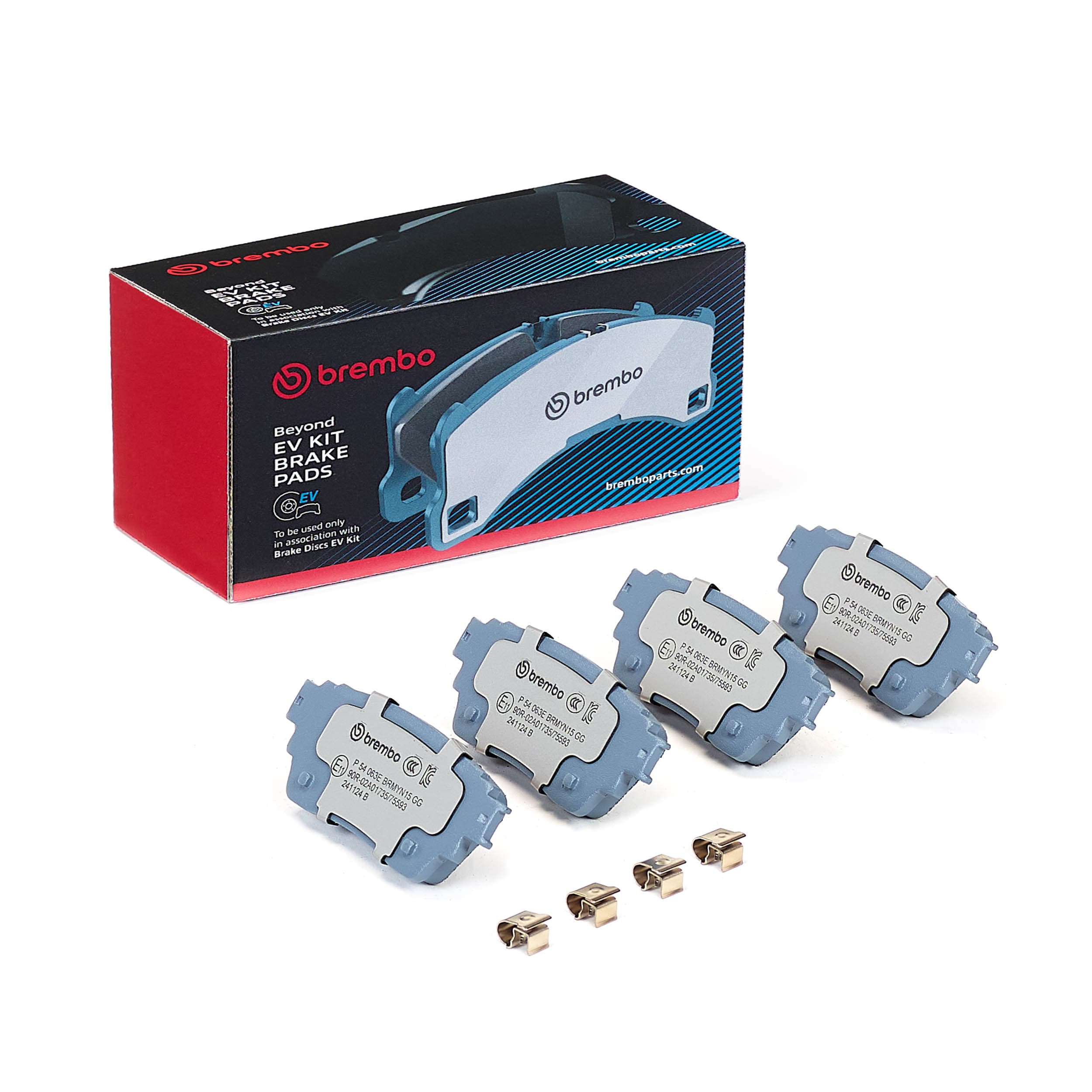 BREMBO Sada brzdových platničiek kotúčovej brzdy P 54 063E 1