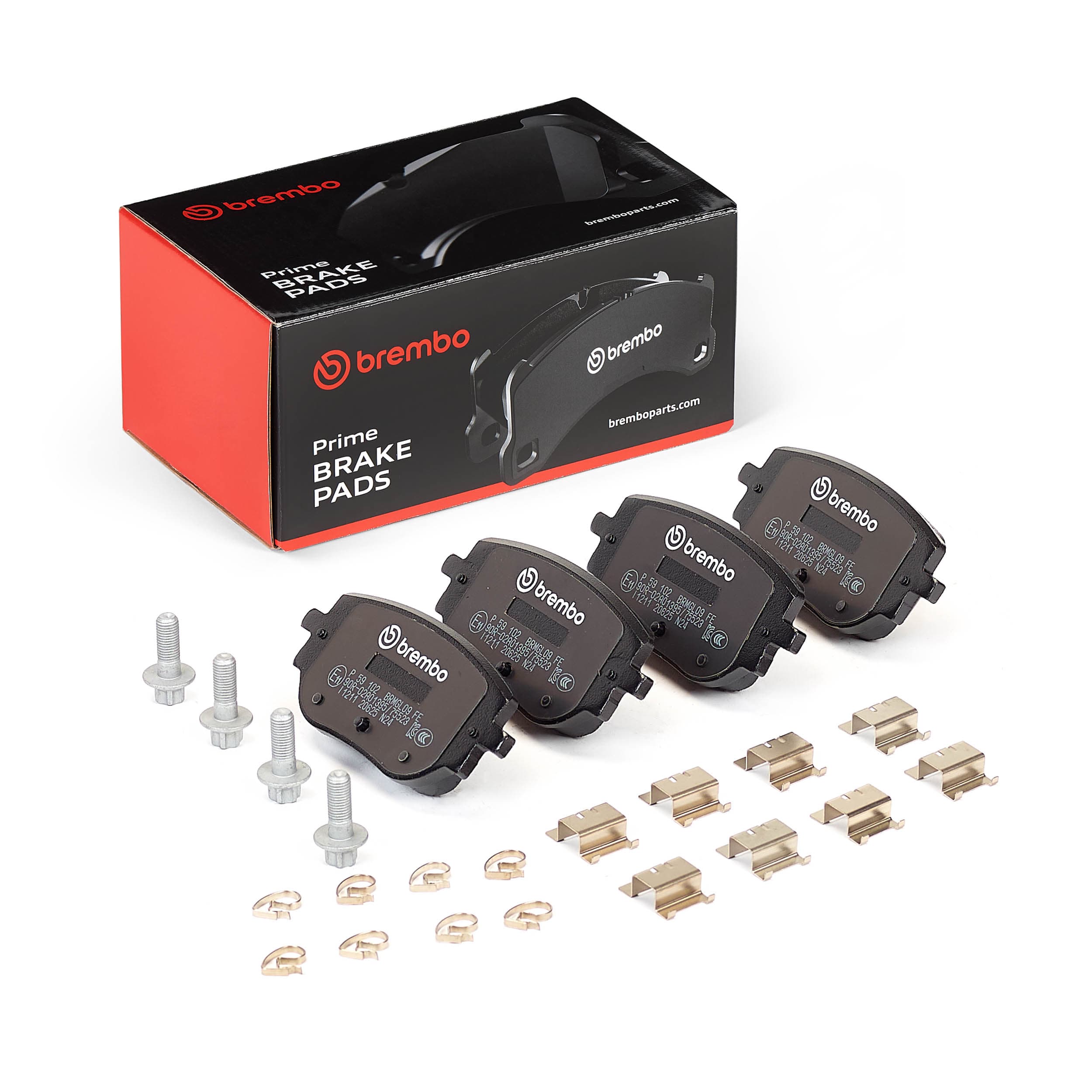 BREMBO Sada brzdových platničiek kotúčovej brzdy P 59 102 1