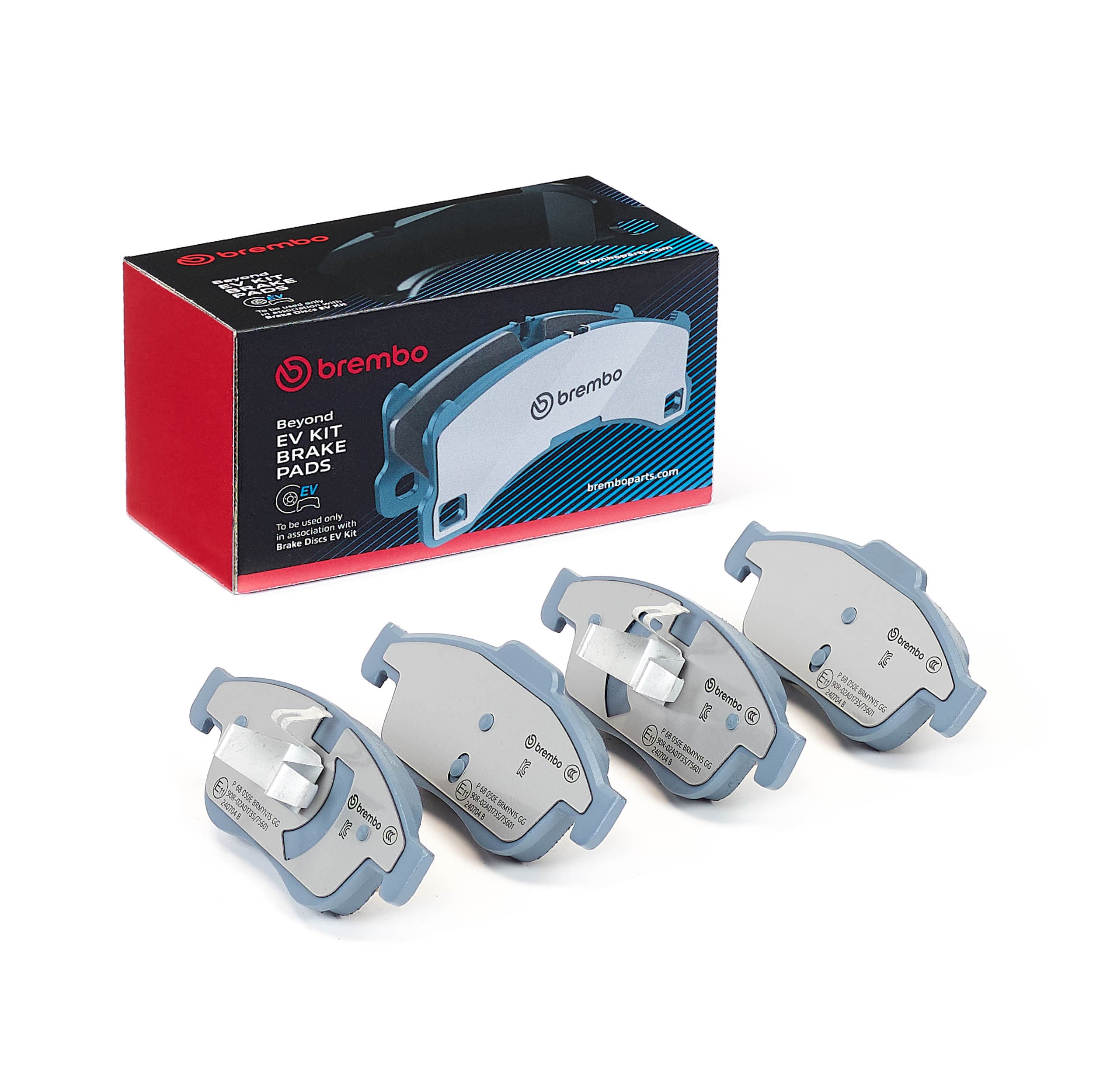 BREMBO Sada brzdových platničiek kotúčovej brzdy P 68 050E 1