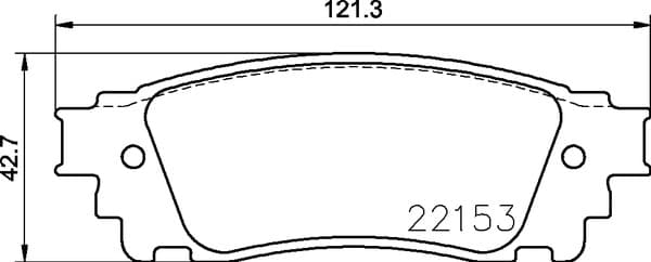 BREMBO Sada brzdových platničiek kotúčovej brzdy P83166 1