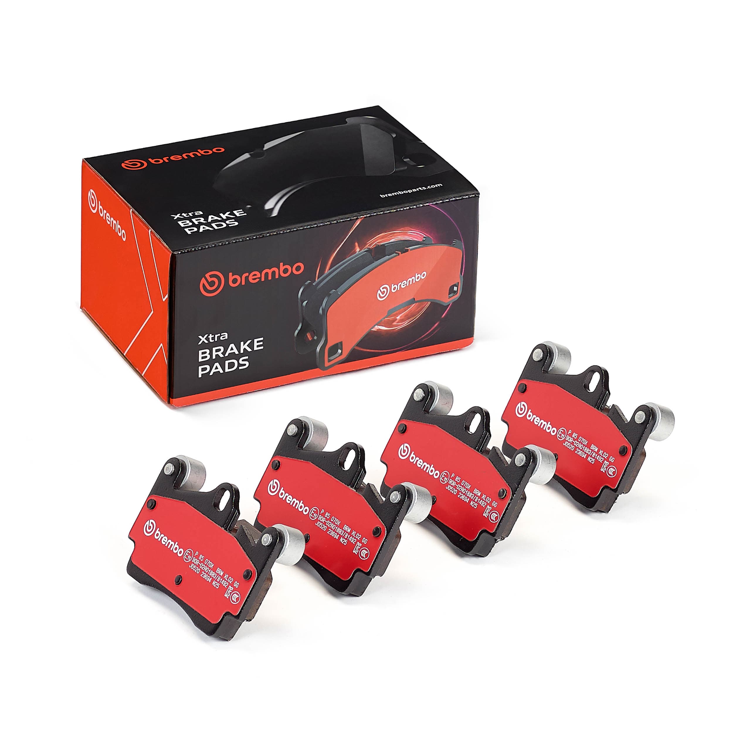 BREMBO Sada brzdových platničiek kotúčovej brzdy P 85 070X 1