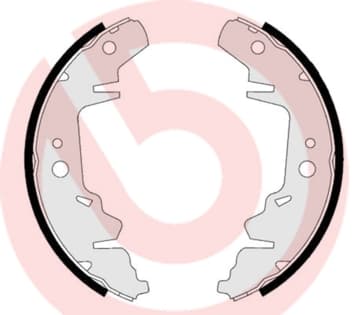 BREMBO Sada brzdových čeľustí S11501 1