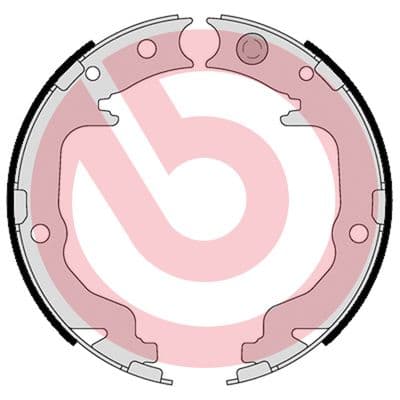BREMBO Sada brzd. čeľustí parkov. brzdy S 11 511 1