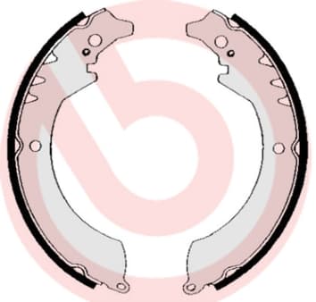 BREMBO Sada brzdových čeľustí S 16 501 1