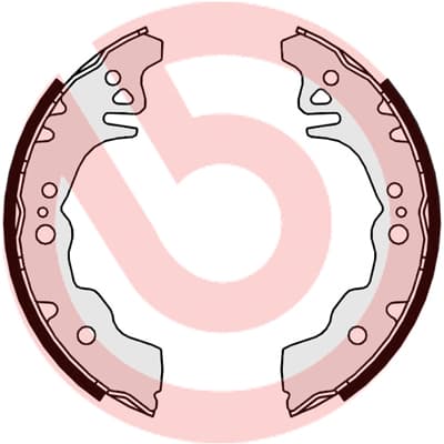 BREMBO Sada brzdových čeľustí S16515 1