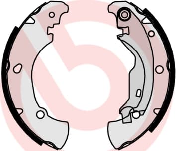 BREMBO Sada brzdových čeľustí S23519 1