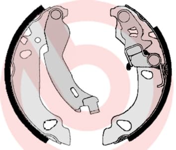 BREMBO Sada brzdových čeľustí S23522 1