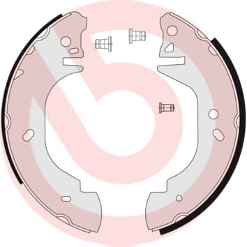 BREMBO Sada brzdových čeľustí S24523 1