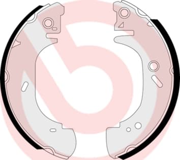 BREMBO Sada brzdových čeľustí S24527 1