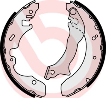 BREMBO Sada brzdových čeľustí S24535 1