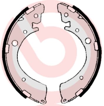 BREMBO Sada brzdových čeľustí S28506 1
