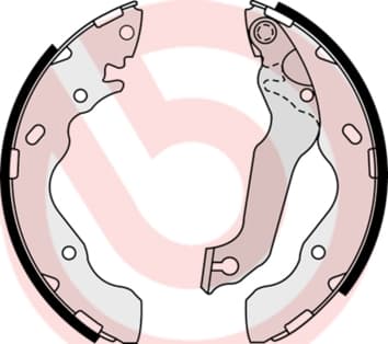 BREMBO Sada brzdových čeľustí S30511 1
