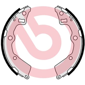BREMBO Sada brzdových čeľustí S30538 1
