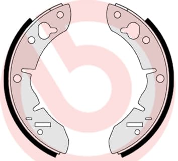 BREMBO Sada brzdových čeľustí S52501 1