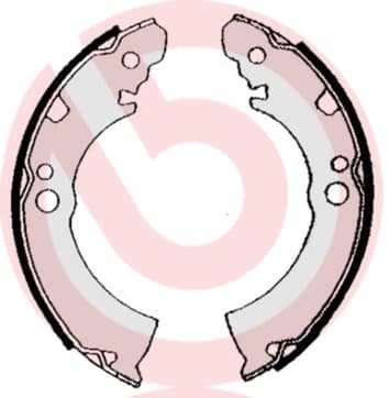 BREMBO Sada brzdových čeľustí S56504 1