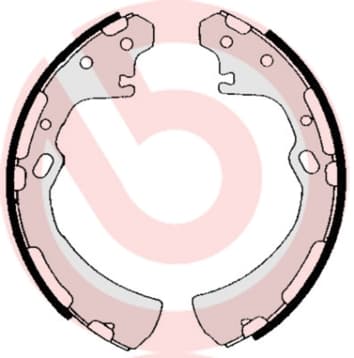 BREMBO Sada brzdových čeľustí S56515 1