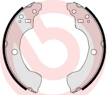 BREMBO Sada brzdových čeľustí S56534 1