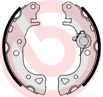 BREMBO Sada brzdových čeľustí S61516 1