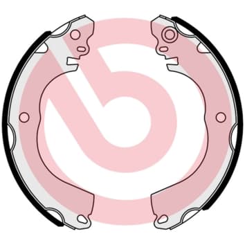BREMBO Sada brzdových čeľustí S61543 1