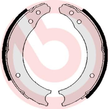BREMBO Sada brzdových čeľustí S68502 1
