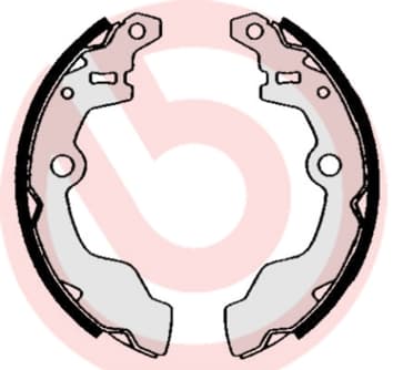 BREMBO Sada brzdových čeľustí S78503 1