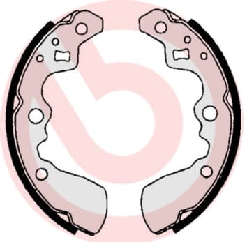 BREMBO Sada brzdových čeľustí S79501 1