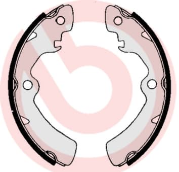 BREMBO Sada brzdových čeľustí S 79 503 1